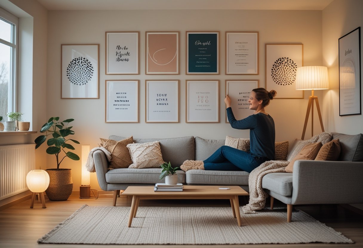 Sådan skaber du et hyggeligt hjem med personlige plakater